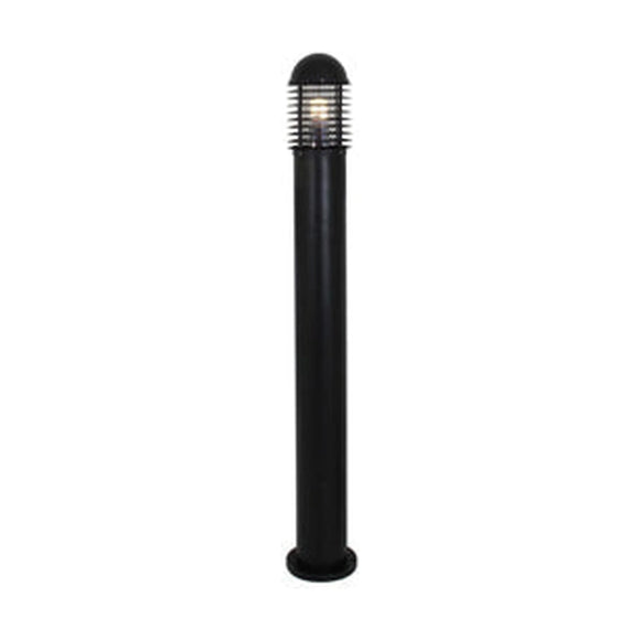 Eurolux Lourve Narrow Bollard Black - image 01