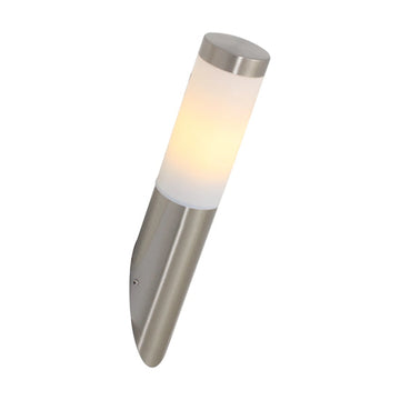 Eurolux Outdoor Wall Light Stainless Steel Plain Satin Chrome - image 01