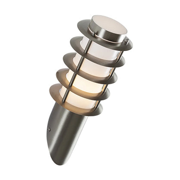 Eurolux Outdoor Wall Light Stainless Steel Grid Satin Chrome - image 01