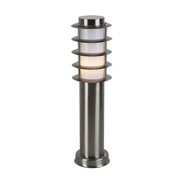 Eurolux Bollards Stainless Steel Grid Pedestal Satin Chrome - image 01