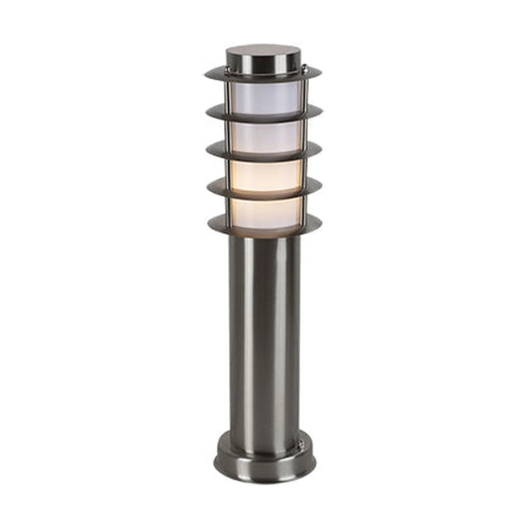 Eurolux Bollards Stainless Steel Grid Pedestal Satin Chrome - image 01