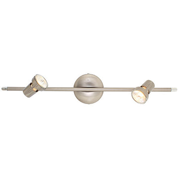 Eurolux Spotlight Deco 2 Light 570mm Satin Chrome in Electrical & Lighting,Lighting,Interior Lighting
