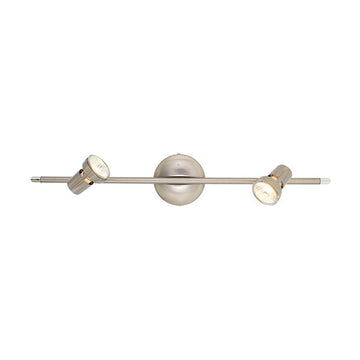 Eurolux Spotlight Deco 2 Light 570mm Satin Chrome - image 01