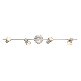 Eurolux Spotlight Deco 4 Light 895mm Satin Chrome in Electrical & Lighting,Lighting,Interior Lighting