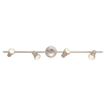 Eurolux Spotlight Deco 4 Light 895mm Satin Chrome in Electrical & Lighting,Lighting,Interior Lighting
