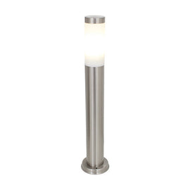Eurolux Stainless Steel Plain Bollard Satin Chrome 650mm - image 01