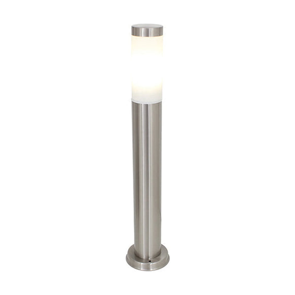 Eurolux Stainless Steel Plain Bollard Satin Chrome 650mm - image 01