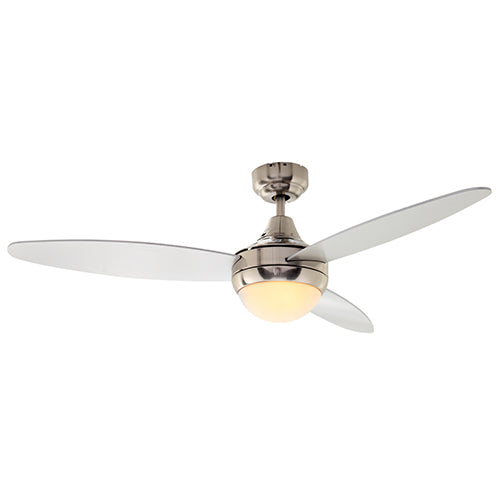 Eurolux Swirl Ceiling Fan 3 Blades SC/Silver 60W in Electrical & Lighting,Lighting,Ceiling Fans