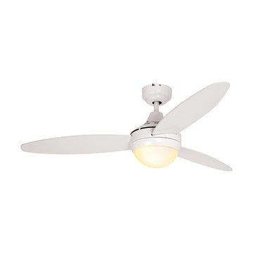 Eurolux Swirl Ceiling Fan 3 Blades White 60W - image 01