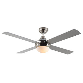 Eurolux Twister Ceiling Fan 4 Blades Silver 60W in Electrical & Lighting,Lighting,Ceiling Fans