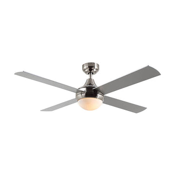 Eurolux Twister Ceiling Fan 4 Blades Silver 60W - image 01