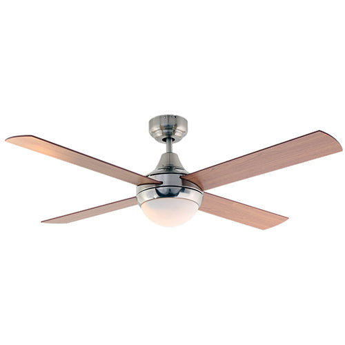 Eurolux Twister Ceiling Fan 4 Blades SC/Natural Wood 60W in Electrical & Lighting,Lighting,Ceiling Fans