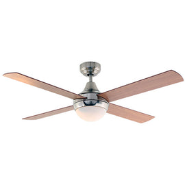 Eurolux Twister Ceiling Fan 4 Blades SC/Natural Wood 60W in Electrical & Lighting,Lighting,Ceiling Fans