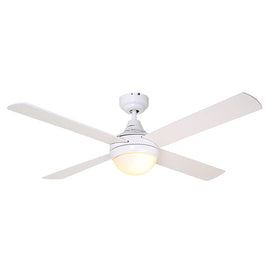 Eurolux Twister Ceiling Fan 4 Blades White 60W in Electrical & Lighting,Lighting,Ceiling Fans