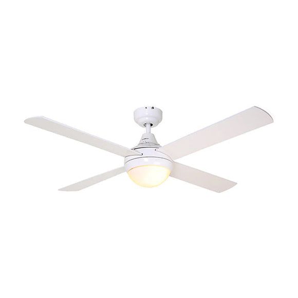 Eurolux Twister Ceiling Fan 4 Blades White 60W - image 01
