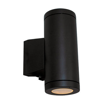 Eurolux Outdoor Wall Light Metro Up & Down Black - image 01