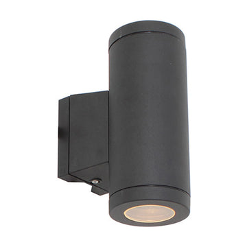 Eurolux Outdoor Wall Light Metro Up & Down Graphite - image 01
