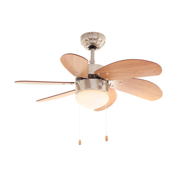 Eurolux Turbo Swirl Ceiling Fan 6 Blades Cherry 50W - image 01