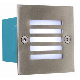 Eurolux Square Grid Foot Light LED 6000K Satin Chrome in Electrical & Lighting,Lighting,Interior Lighting