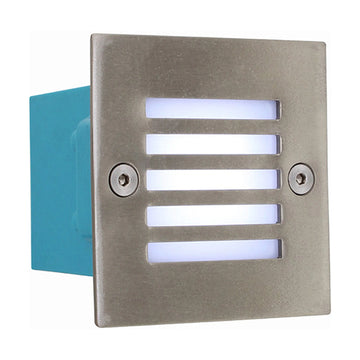 Eurolux Square Grid Foot Light LED 6000K Satin Chrome - image 01