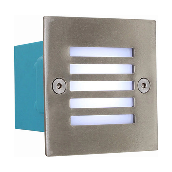 Eurolux Square Grid Foot Light LED 6000K Satin Chrome - image 01