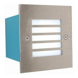 Eurolux Square Grid Foot Light LED 6000K Satin Chrome in Electrical & Lighting,Lighting,Interior Lighting