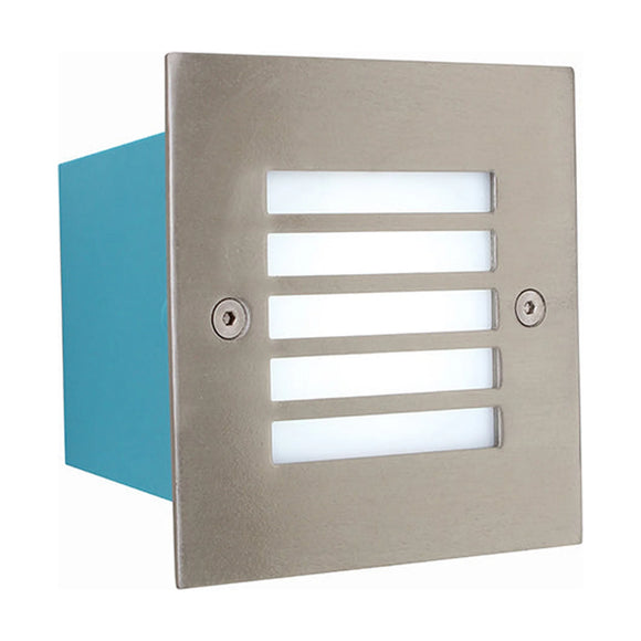 Eurolux Square Grid Foot Light LED 6000K Satin Chrome - image 01