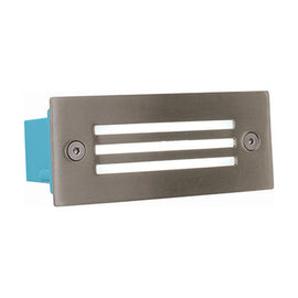 Eurolux Rectangular Grid Foot Light LED 6000K Satin Chrome - image 01