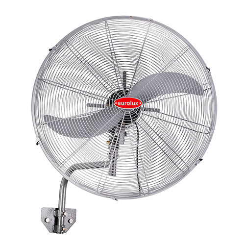 Eurolux Huricane Wall Fan 2 Blades Silver 230W in Ac Powered, Fans, Heating & Cooling