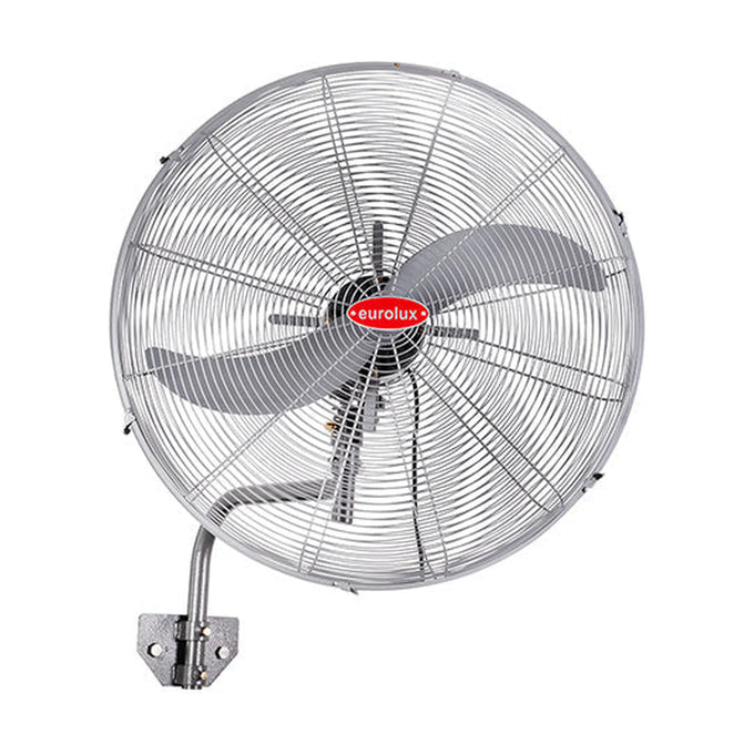 Eurolux Huricane Wall Fan 2 Blades Silver 230W - image 01
