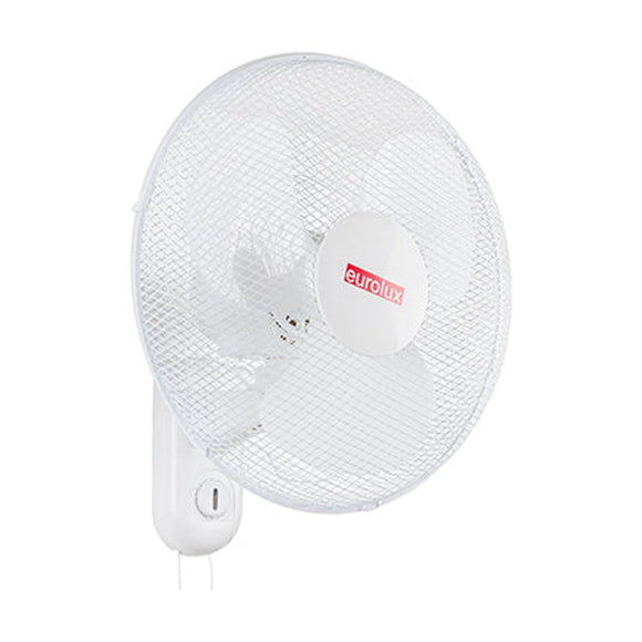 Eurolux Wall Plastic Fan 3 Blades White 50W - image 01