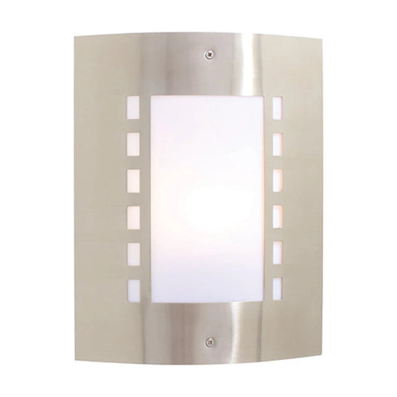 Eurolux Outdoor Wall Light Film Reel Design Satin Chrome - image 01