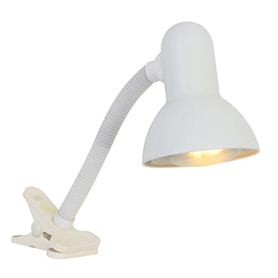 Eurolux Student Desk Clamp 120mm White in Electrical & Lighting,Lighting,Interior Lighting