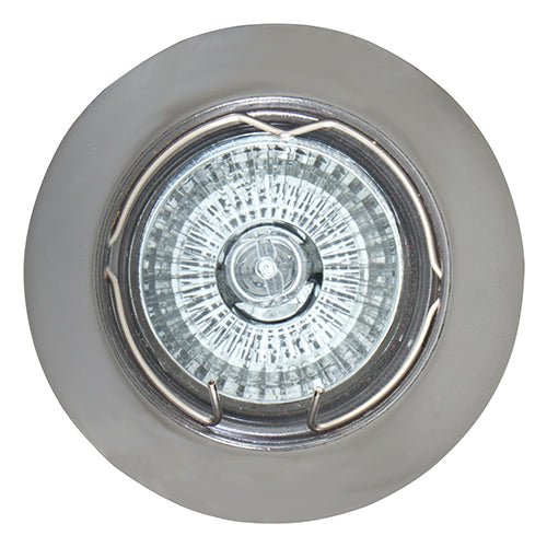 Eurolux Downlight Standard Straight Curved Rim 78mm Gun Metal in Electrical & Lighting,Lighting,Interior Lighting