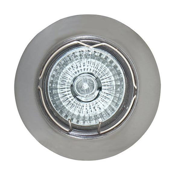 Eurolux Downlight Standard Straight Curved Rim 78mm Gun Metal - image 01