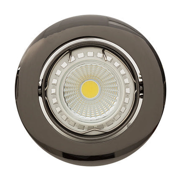 Eurolux Downlight Standard Tilt Curved Rim 83mm Gun Metal - image 01