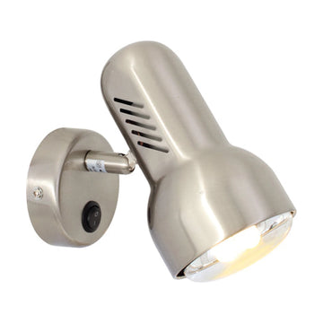 Eurolux Spotlight Turbo 1 Light R80 & Switch Satin Chrome - image 01