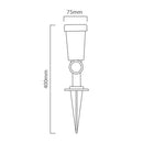 Eurolux Garden Spike 1XGU10 75mm Black - image 01
