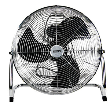 Eurolux Standing Industrial Floor Fan 3 Blades Chrome 120W in Ac Powered, Fans, Heating & Cooling