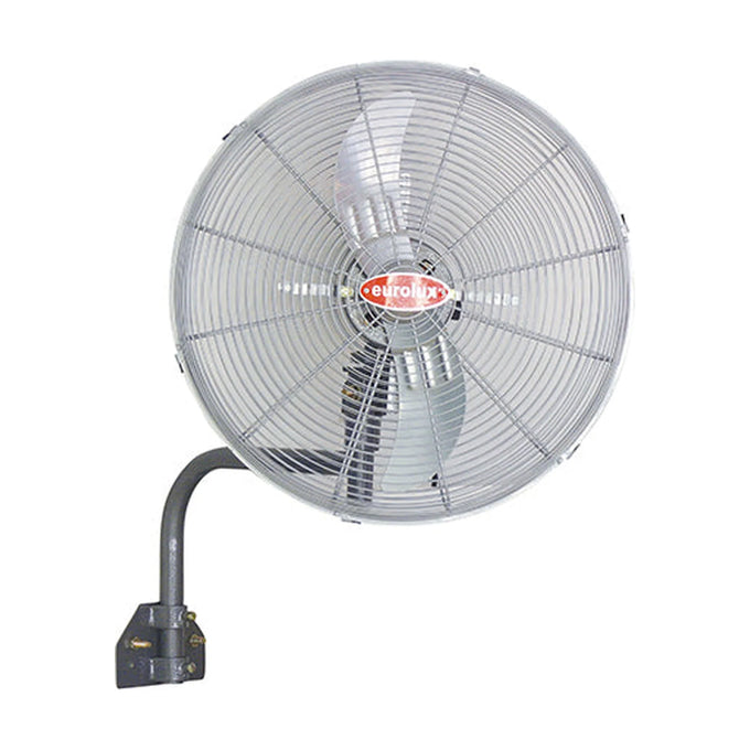 Eurolux Hurricane Wall Fan 2 Blades Silver 130W - image 01