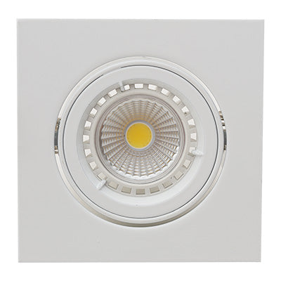 Eurolux Downlight Standard Tilt Twist Square White in Electrical & Lighting,Lighting,Interior Lighting