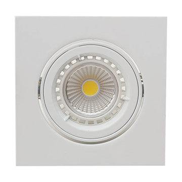 Eurolux Downlight Standard Tilt Twist Square White - image 01