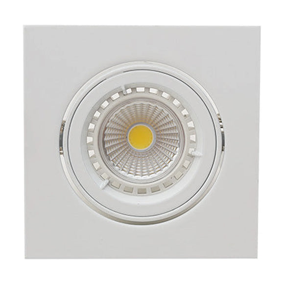 Eurolux Downlight Standard Tilt Twist Square White - image 01