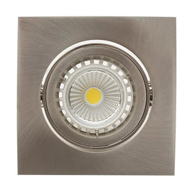 Eurolux Downlight Standard Tilt Twist Square Satin Chrome - image 01