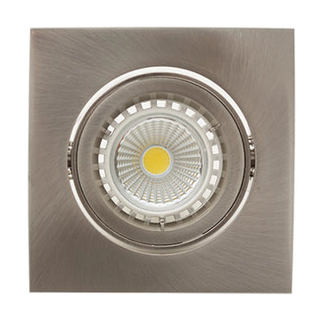 Eurolux Downlight Standard Tilt Twist Square Satin Chrome - image 01