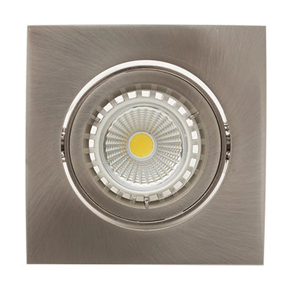 Eurolux Downlight Standard Tilt Twist Square Satin Chrome - image 01