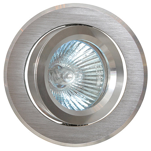 Eurolux Downlight Standard CNC Tilt Round 82mm Aluminium in Electrical & Lighting,Lighting,Interior Lighting