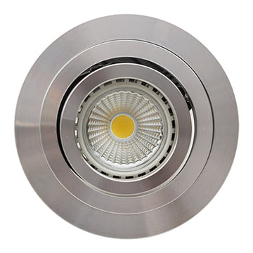 Eurolux Downlight Standard CNC Tilt Round 90mm Aluminium in Electrical & Lighting,Lighting,Interior Lighting