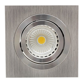 Eurolux Downlight Standard CNC Tilt Square 90mm Aluminium in Electrical & Lighting,Lighting,Interior Lighting