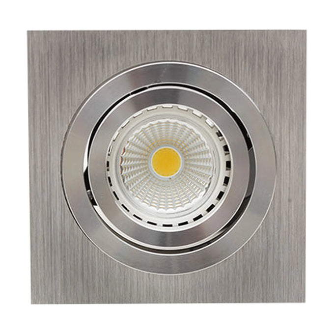 Eurolux Downlight Standard CNC Tilt Square 90mm Aluminium - image 01
